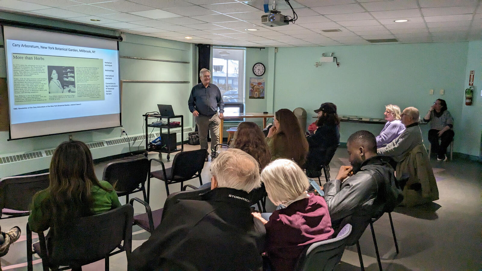 A wonderfully informative and inspiring recap of the life and influence of naturalist Pixie Williams, and all of the tangible and intangible contributions she made to natural history in Cape Breton and beyond. The audience was left wanting more!